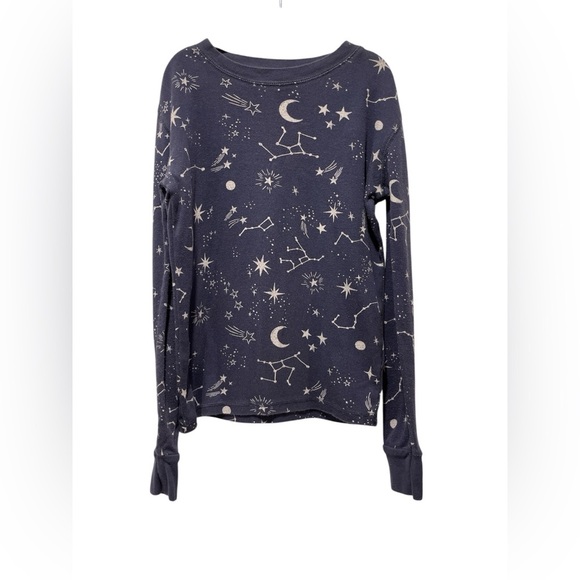 Old Navy Kids Starry Night Pajama Set size 10 - Picture 3 of 4